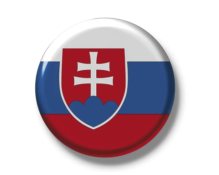 Framed Print : Slovakia Flag Print Framed Print : Slovakia Flag Print