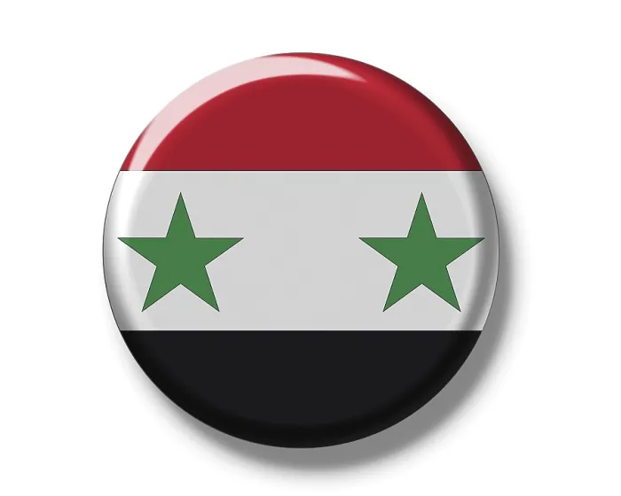 Framed Print : Syrian Flag Print Framed Print : Syrian Flag Print