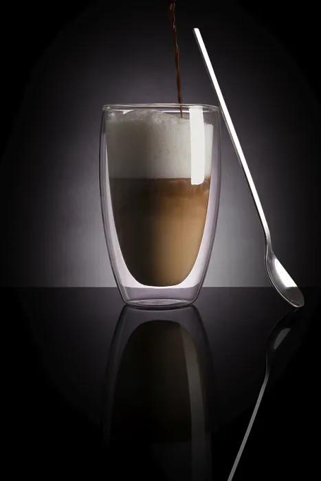 Framed Print : Caffe Latte Print on Dark Background Framed Print : Caffe Latte Print on Dark Background