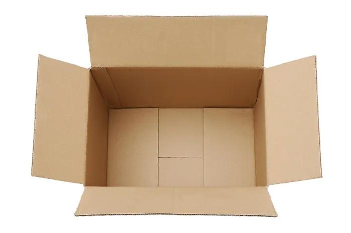 Framed Print : Empty Cardboard Box Print Framed Print : Empty Cardboard Box Print