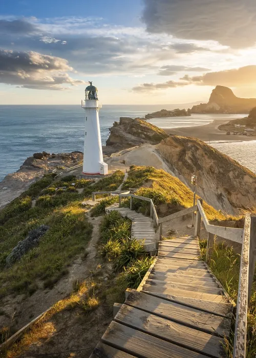 Framed Print : Castlepoint Lighthouse Print, Wairarapa Coast, New Zealand Framed Print : Castlepoint Lighthouse Print, Wairarapa Coast, New Zealand