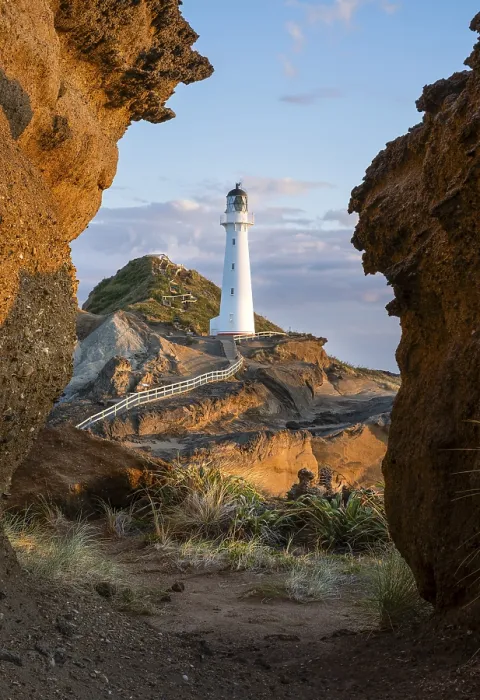 Framed Print : Castlepoint Lighthouse Print, Wairarapa Coast, New Zealand Framed Print : Castlepoint Lighthouse Print, Wairarapa Coast, New Zealand