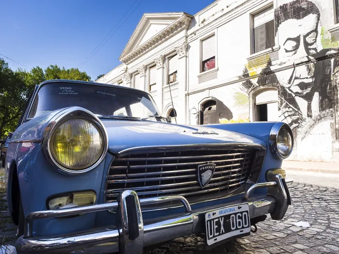 Framed Print : Oldtimer in Buenos Aires Print Framed Print : Oldtimer in Buenos Aires Print