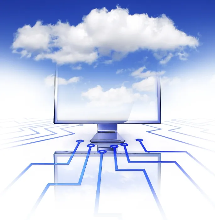 Framed Print : Cloud Computing Concept High Resolution Print Framed Print : Cloud Computing Concept High Resolution Print