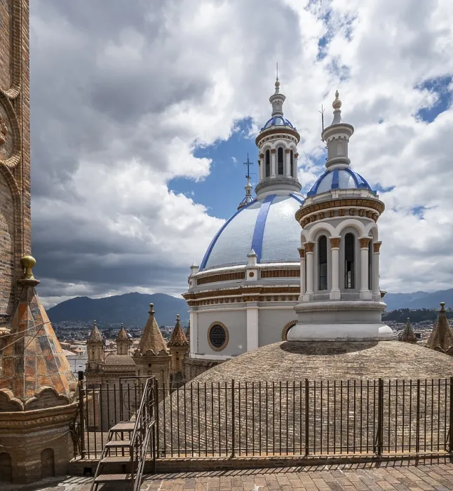 Framed Print : Cathedral of the Immaculate Conception Print, Cuenca Ecuador Framed Print : Cathedral of the Immaculate Conception Print, Cuenca Ecuador
