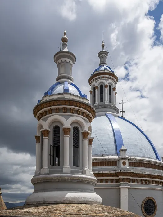 Framed Print : Cathedral of the Immaculate Conception Print, Cuenca Ecuador Framed Print : Cathedral of the Immaculate Conception Print, Cuenca Ecuador