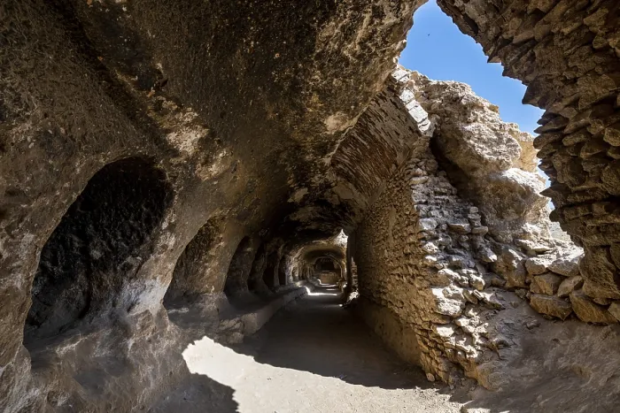 Framed Print : Takht-e Rostam Cave System Print, Afghanistan Framed Print : Takht-e Rostam Cave System Print, Afghanistan