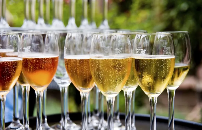 Framed Print : Champagne Reception Print