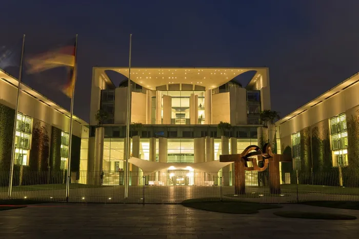 Framed Print : Chancellery Print, Berlin Germany Framed Print : Chancellery Print, Berlin Germany