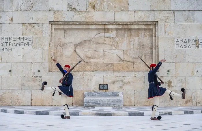 Framed Print : Changing of the Guard Print, Syntagma Square, Athens Framed Print : Changing of the Guard Print, Syntagma Square, Athens