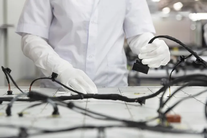 Framed Print : Automotive Control Desk Wiring System Print Framed Print : Automotive Control Desk Wiring System Print
