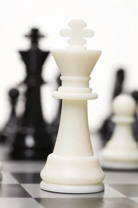Framed Print : Chess Print on White Studio Background, Novosibirsk, Russia Framed Print : Chess Print on White Studio Background, Novosibirsk, Russia