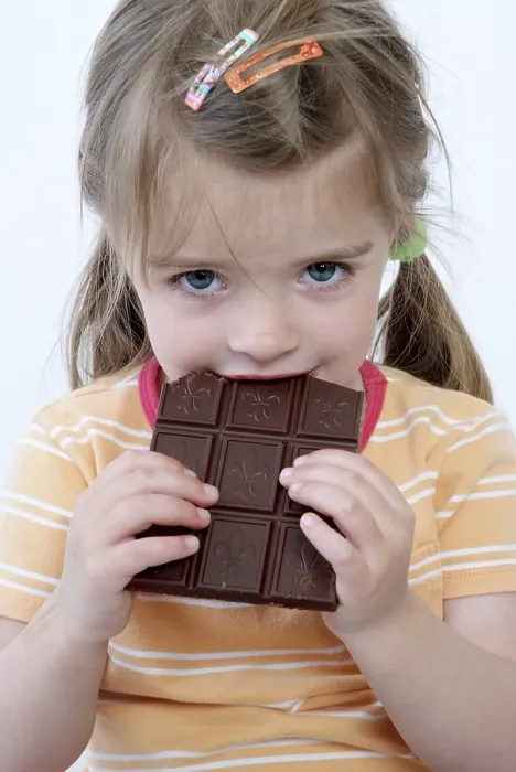 Framed Print : Child Eats Chocolate Print Framed Print : Child Eats Chocolate Print