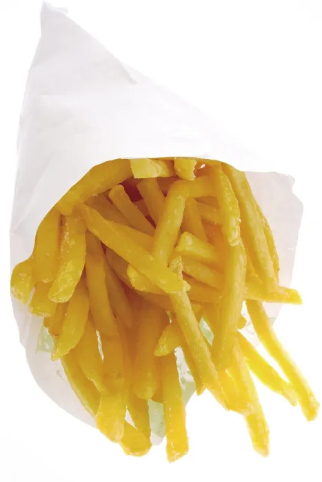 Framed Print : Chips in a Paper Bag Print Framed Print : Chips in a Paper Bag Print