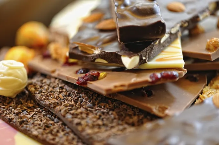 Framed Print : Germany Chocolate Bars Print, Stacked Framed Print : Germany Chocolate Bars Print, Stacked