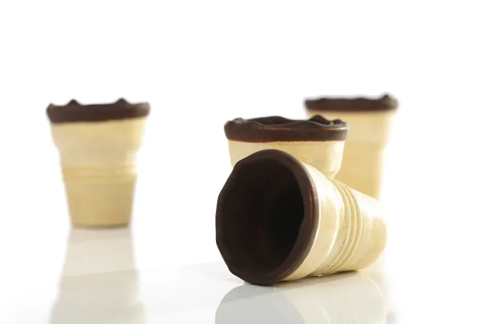 Framed Print : Chocolate Cups Print Framed Print : Chocolate Cups Print