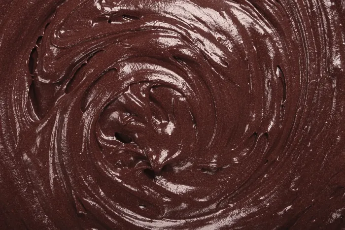 Framed Print : Chocolate Dough Print - Top View Framed Print : Chocolate Dough Print - Top View