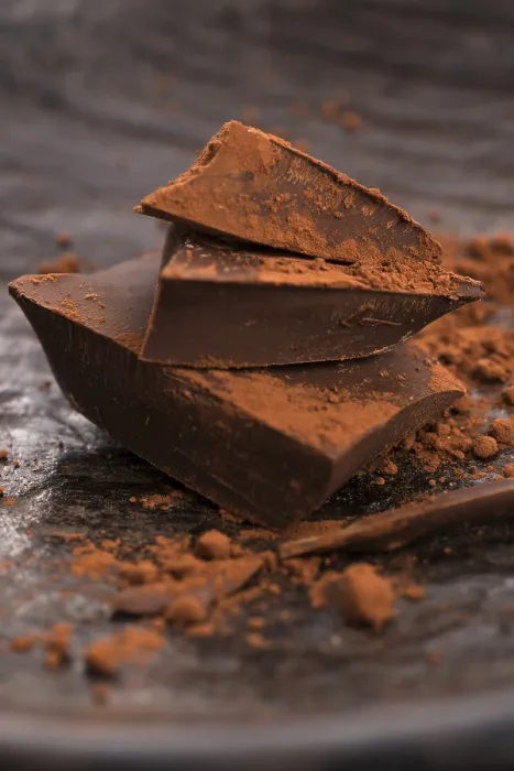 Framed Print : Chopped Chocolate Print Framed Print : Chopped Chocolate Print