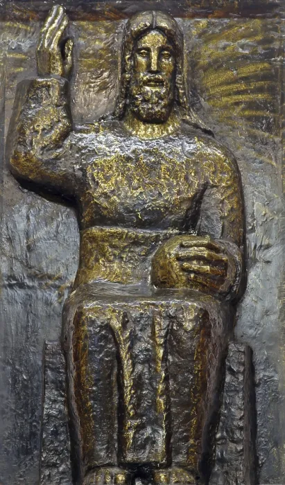 Framed Print : Christ the King Print - Oil on Canvas Framed Print : Christ the King Print - Oil on Canvas