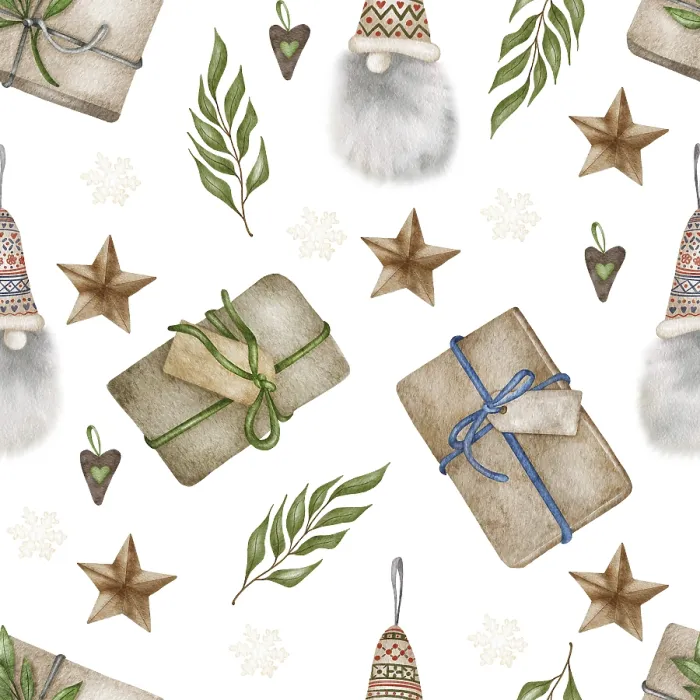 Framed Print : Watercolor Christmas Print Framed Print : Watercolor Christmas Print