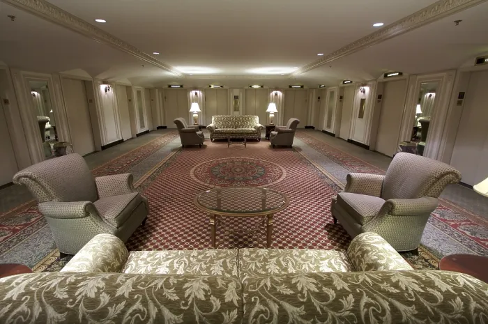 Framed Print : Classic Hotel Elevator Lobby Interior Print Framed Print : Classic Hotel Elevator Lobby Interior Print