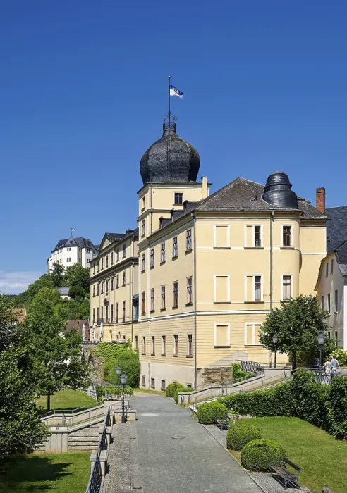 Framed Print : Classical Lower Castle Print, Greiz, Thuringia Framed Print : Classical Lower Castle Print, Greiz, Thuringia
