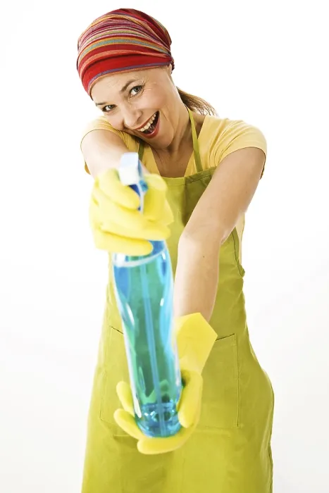 Framed Print : Cleaning Lady at Work Print Framed Print : Cleaning Lady at Work Print