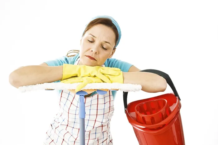Framed Print : Cleaning Lady at Work Print Framed Print : Cleaning Lady at Work Print