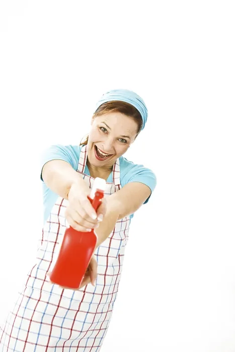 Framed Print : Cleaning Lady at Work Print Framed Print : Cleaning Lady at Work Print