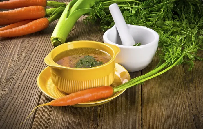 Framed Print : Clear Broth Print by imageBROKER Framed Print : Clear Broth Print by imageBROKER