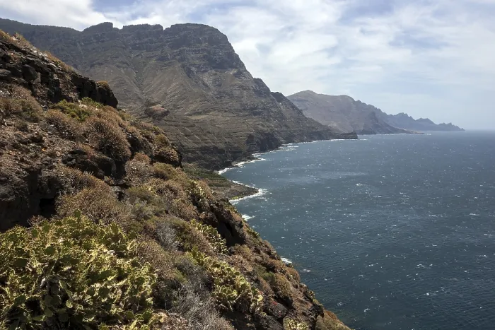 Framed Print : Gran Canaria Cliffs Print, Canary Islands Framed Print : Gran Canaria Cliffs Print, Canary Islands