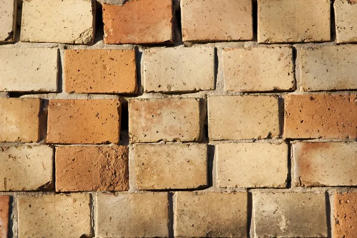 Framed Print : Detail of Clinker Brick Wall Print Framed Print : Detail of Clinker Brick Wall Print