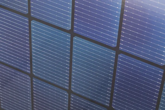 Framed Print : Bifacial Solar Panel Cells Print Framed Print : Bifacial Solar Panel Cells Print