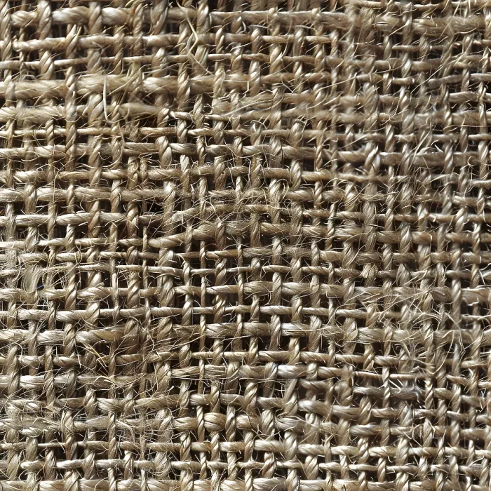 Framed Print : Burlap Fabric with Basketweave Pattern Print