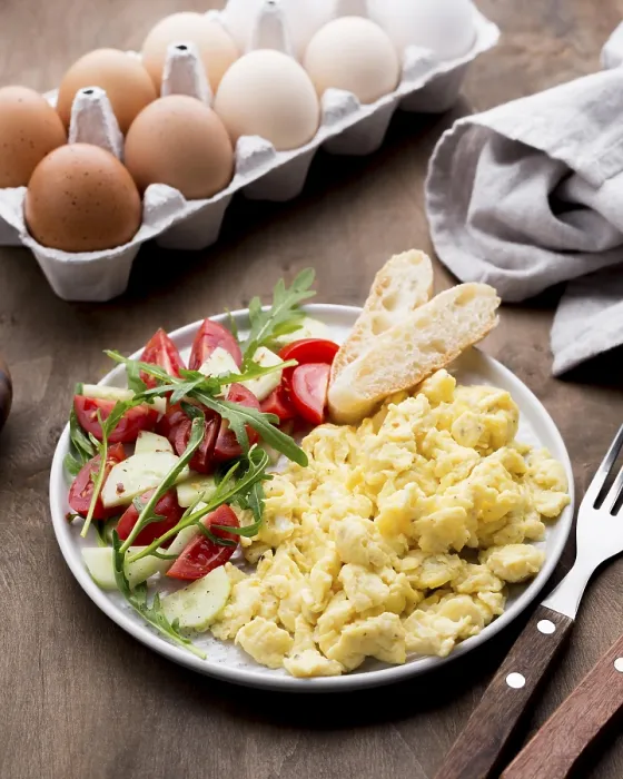 Framed Print : Close-up Scrambled Eggs Print Framed Print : Close-up Scrambled Eggs Print
