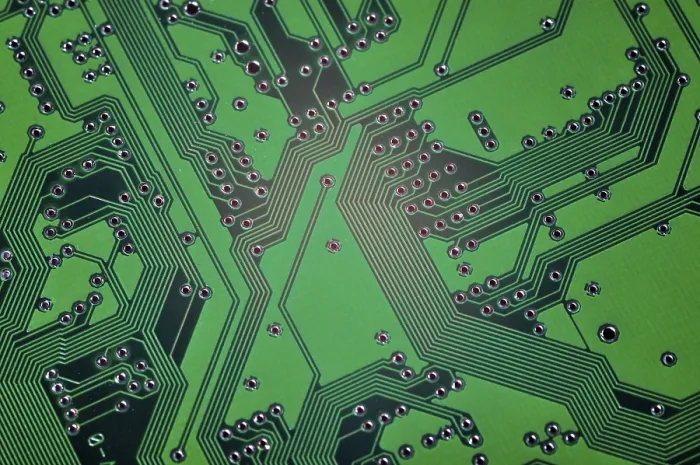 Framed Print : Close-up of a circuit board from a computer Print Framed Print : Close-up of a circuit board from a computer Print