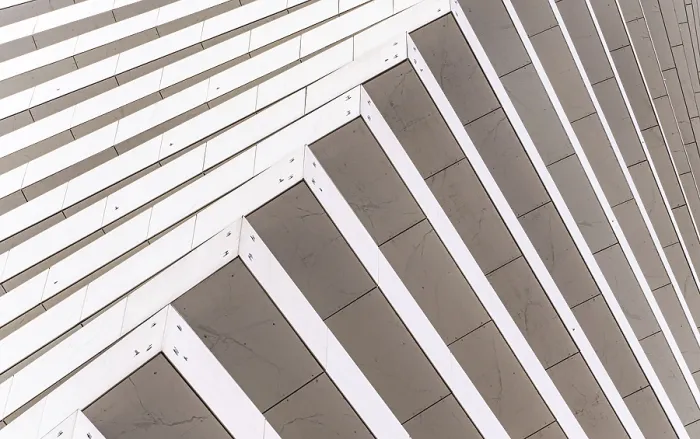 Framed Print : Modern Facade Diagonal Lines Print Framed Print : Modern Facade Diagonal Lines Print