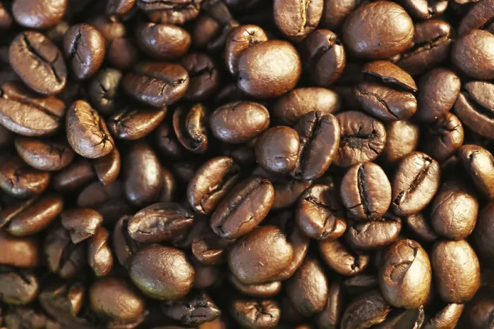 Framed Print : Close-up View Coffee Beans Print Framed Print : Close-up View Coffee Beans Print