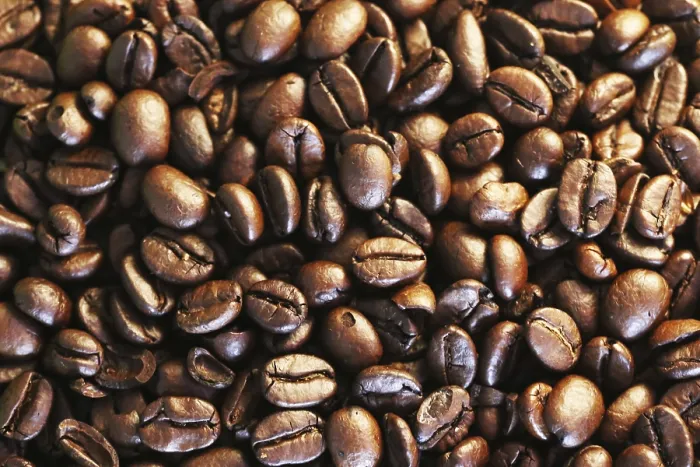 Framed Print : Close-up View Coffee Beans Print Framed Print : Close-up View Coffee Beans Print