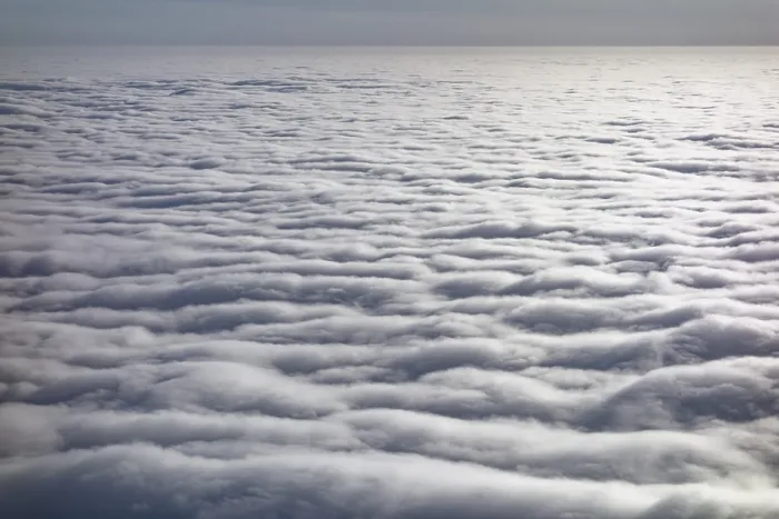 Framed Print : Closed Cloud Cover Print, Germany Aerial View Framed Print : Closed Cloud Cover Print, Germany Aerial View