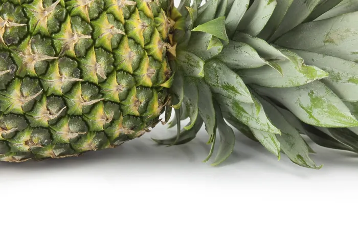Framed Print : Closeup of a Lying Pineapple Print