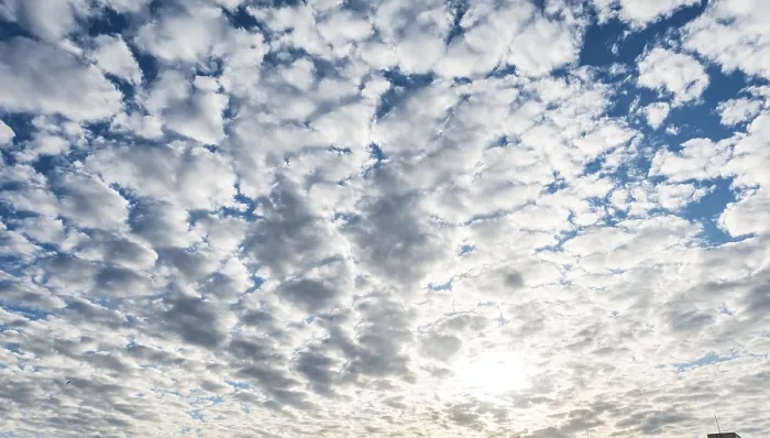 Framed Print : Cloud Cover, Blue Sky Print Framed Print : Cloud Cover, Blue Sky Print