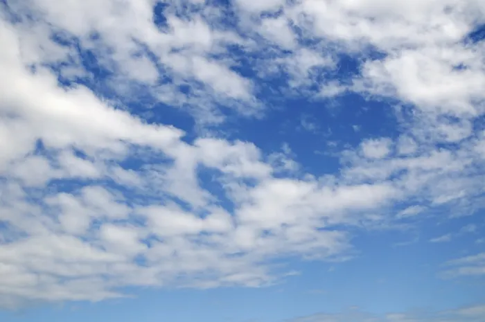 Framed Print : Cloud Filled Blue Sky Print Framed Print : Cloud Filled Blue Sky Print