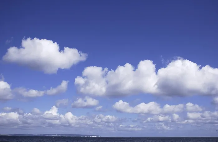 Framed Print : Cloud Formation Print - Blue Sky Landscape Framed Print : Cloud Formation Print - Blue Sky Landscape