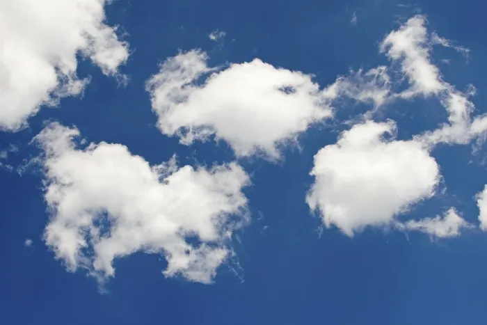Framed Print : Cloud Formations Print: Blue Sky Clouds Framed Print : Cloud Formations Print: Blue Sky Clouds