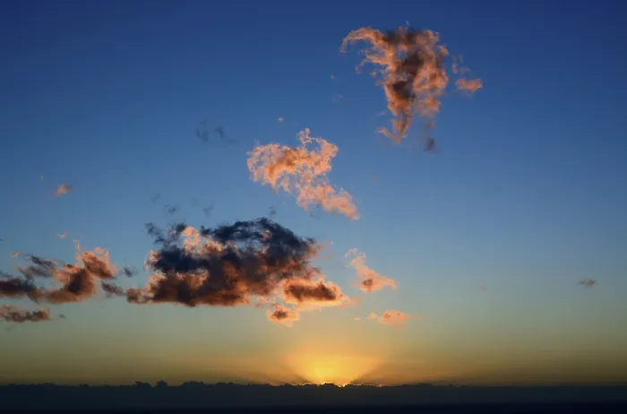 Framed Print : Evening Cloud Formations Print Framed Print : Evening Cloud Formations Print