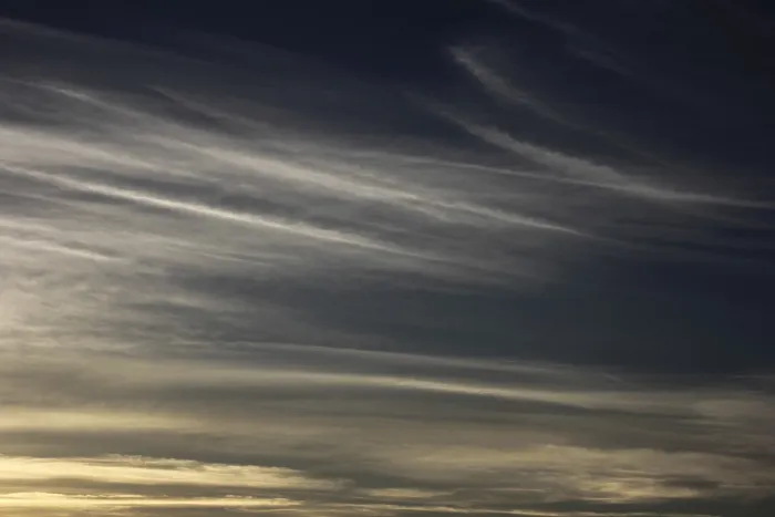 Framed Print : Cloud Streaks Print Framed Print : Cloud Streaks Print