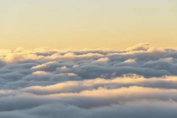 Framed Print : Clouds from Above Evening Mood Print Framed Print : Clouds from Above Evening Mood Print