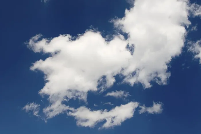 Framed Print : Clouds in a Blue Sky Print Framed Print : Clouds in a Blue Sky Print