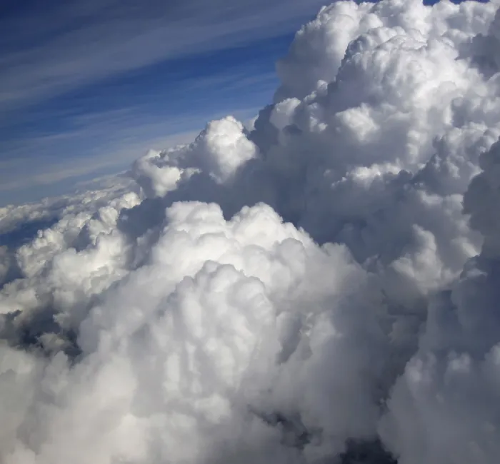 Framed Print : Clouds in the Blue Sky Print Framed Print : Clouds in the Blue Sky Print
